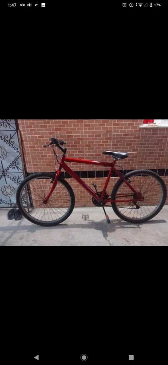 Bicicleta Aro 26 Vermelha