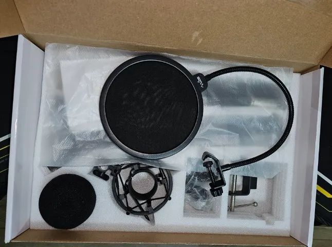 Kit Microfone Bm800 Condensador Profissional/ Home Studio e 1 Microfone Leson Professional - Foto 2