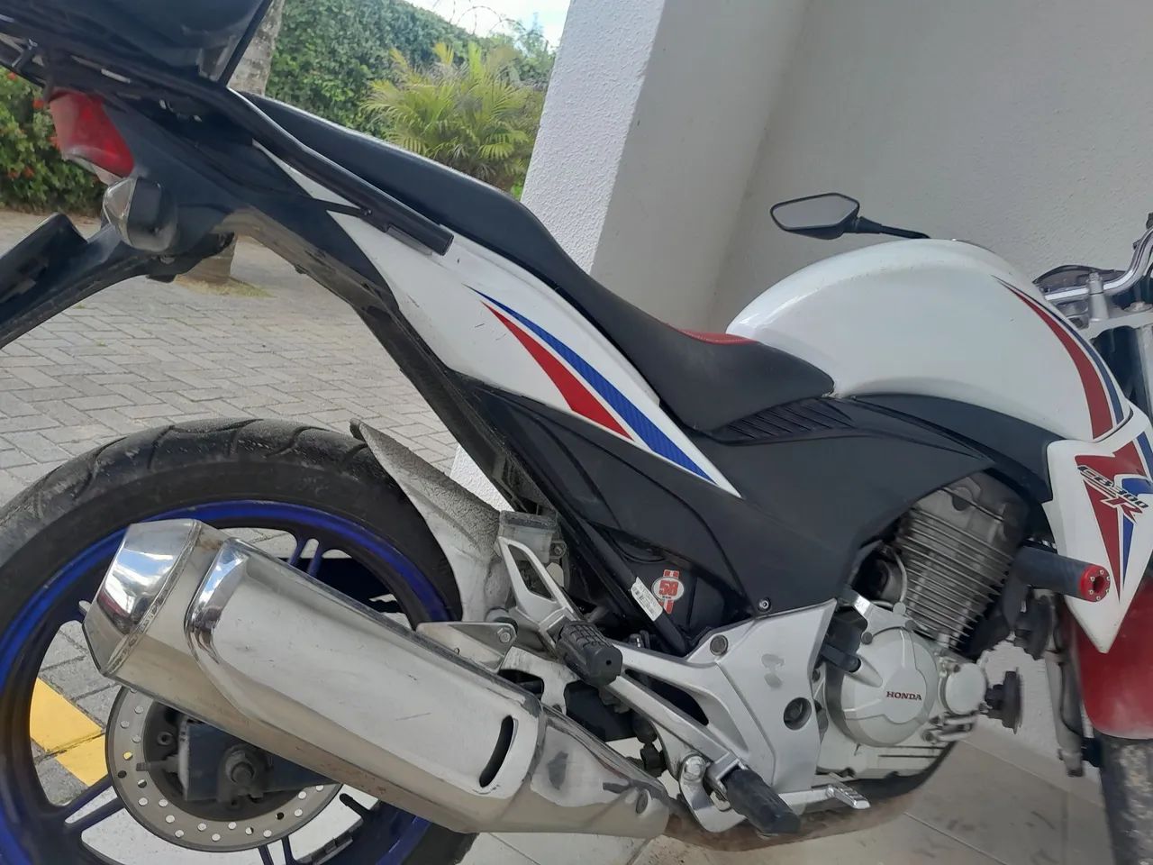 Honda CB 300R - Branca - 2015 nova