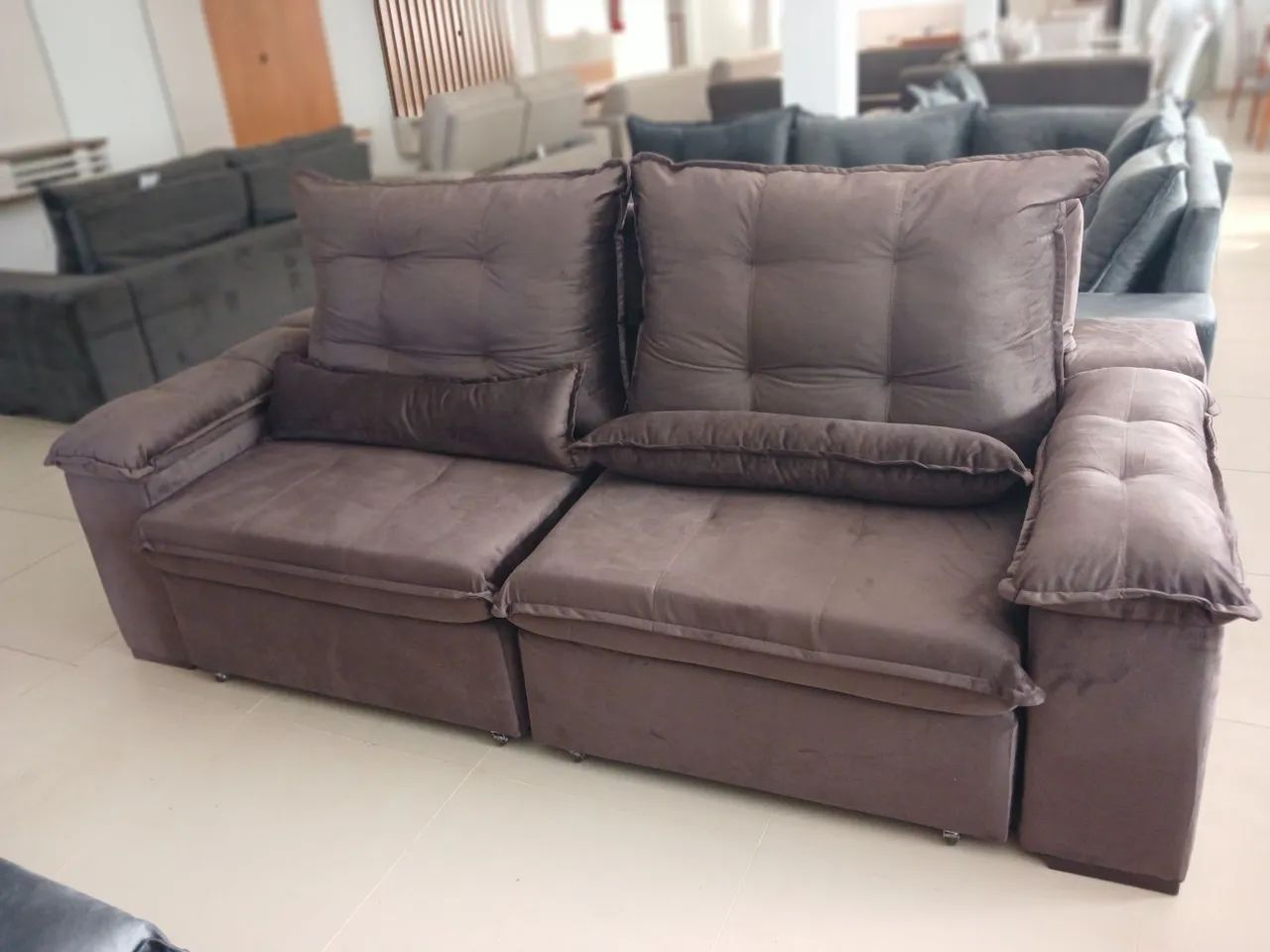 Sofá Confortável e Elegante para sua Sala - Foto 2