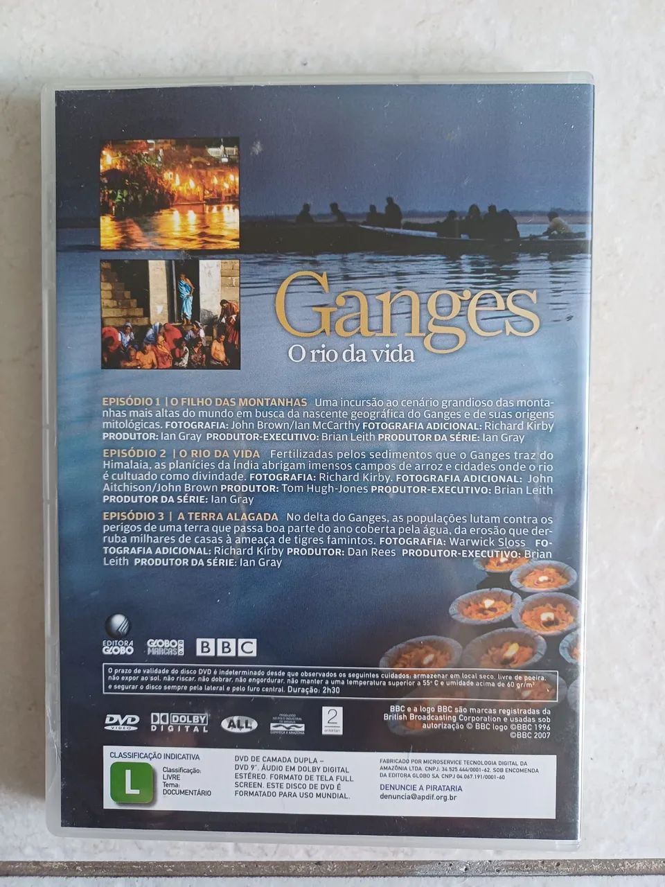 GANGES o rio da vida - DVD - Foto 3