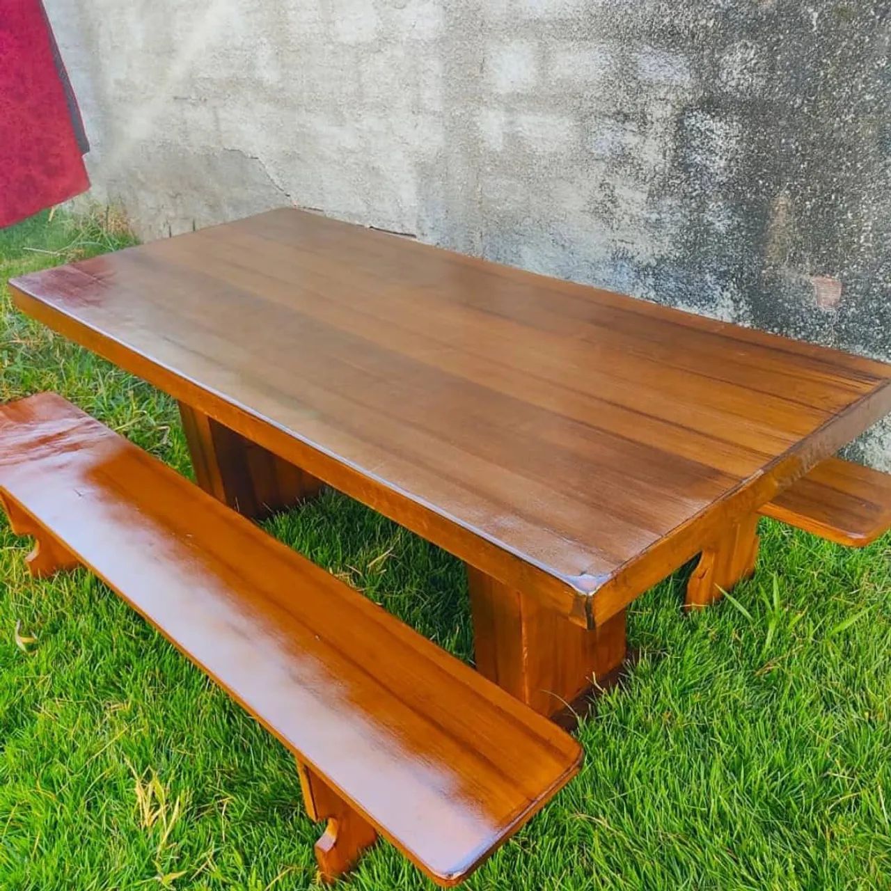 Mesa pedra de ardósia pintada  - Foto 4