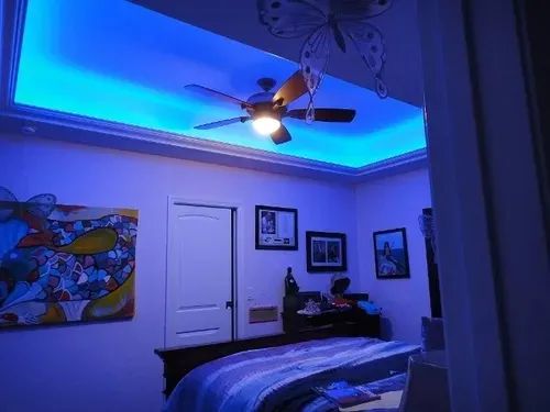 15 Metros Fita Led Chata Rgb 5050 Ip65 + Controle com Memória - Foto 6