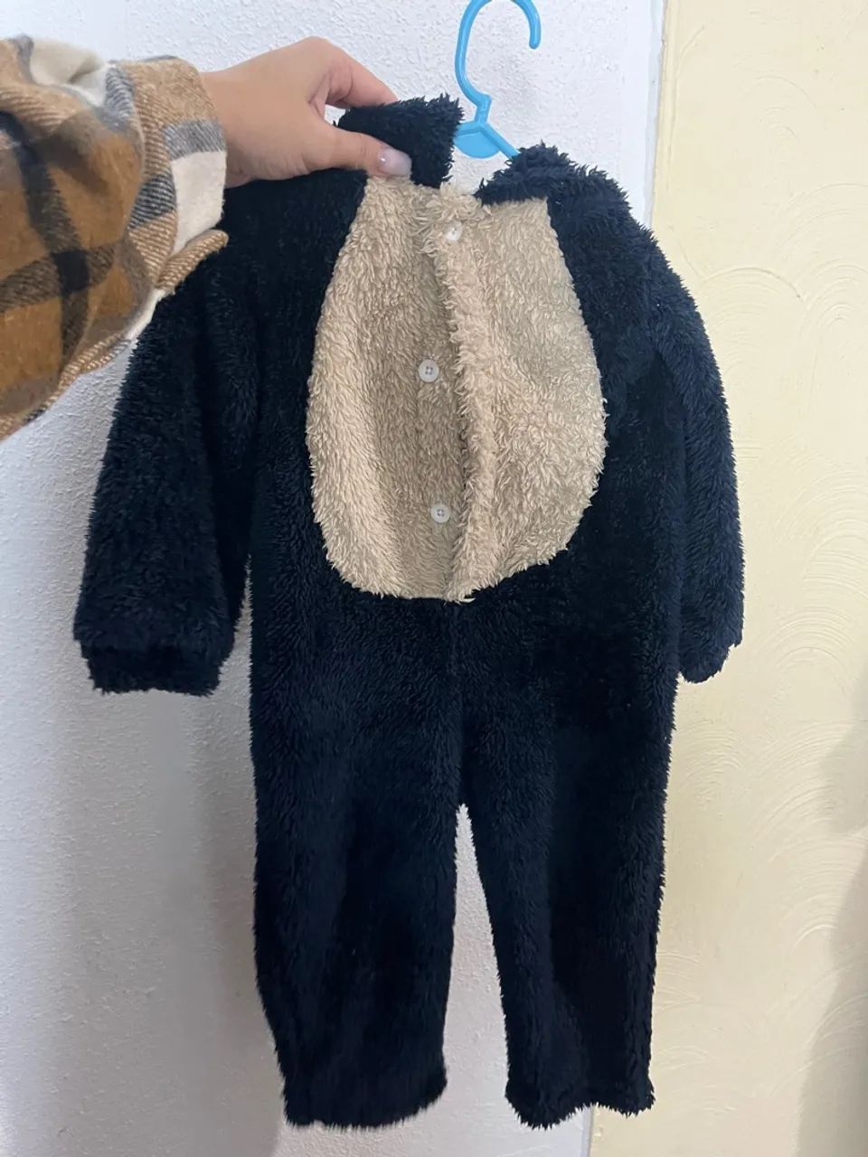 Macacão Bebê Menino Urso Pelúcia - Foto 3