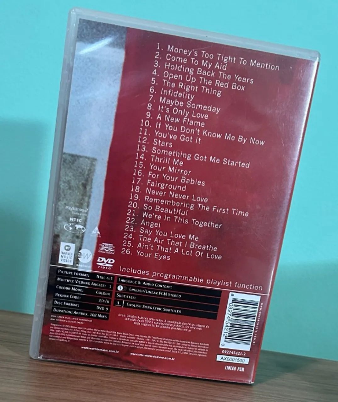 DVD SIMPLY RED GREAYEST VIDEO HITS - Foto 4