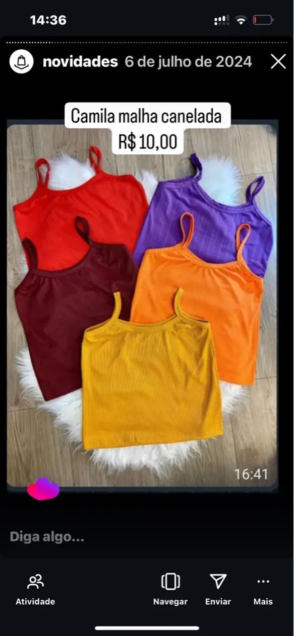 Camiseta Top Cropped  - Foto 3