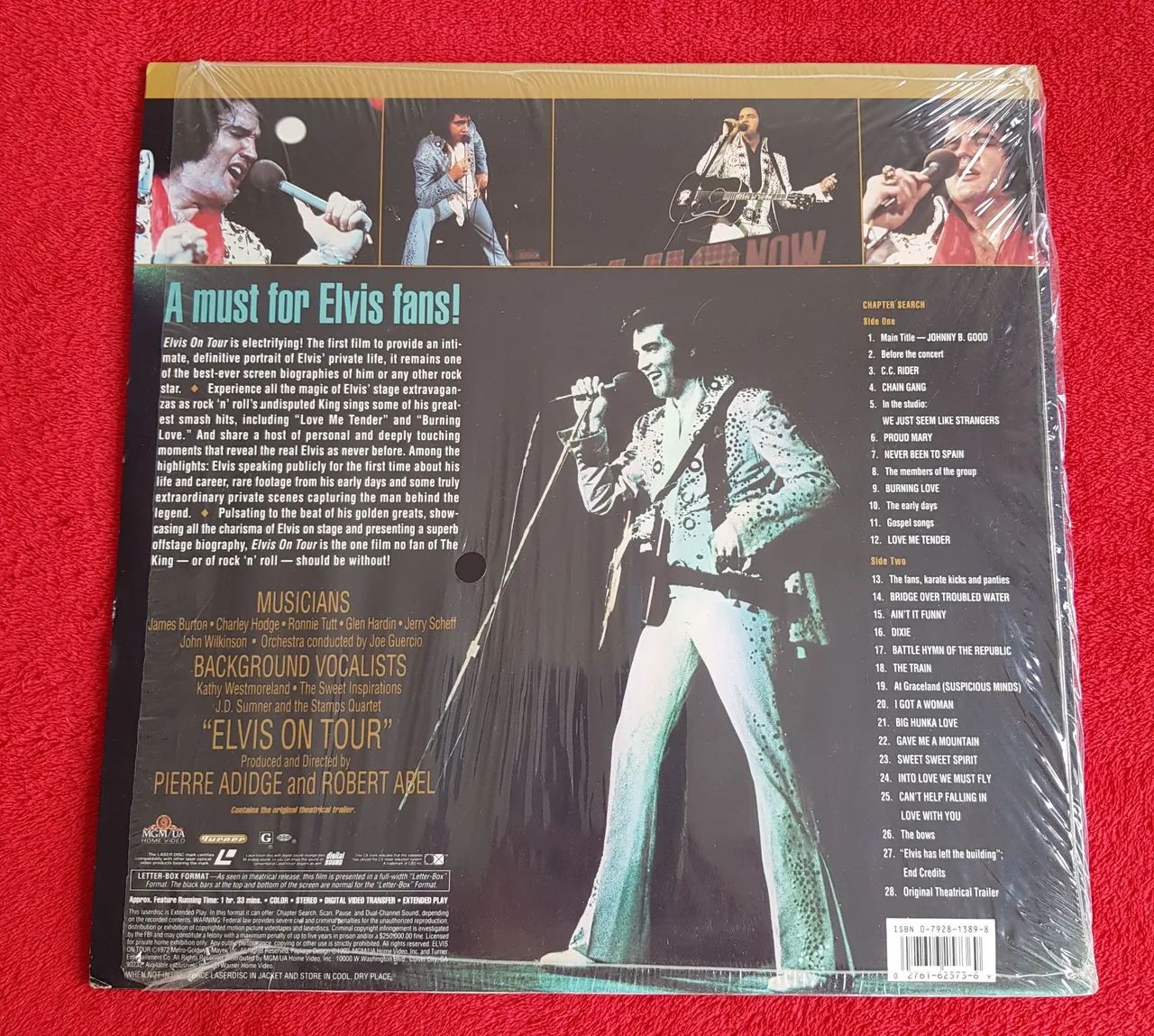 LD laser disc - Elvis Presley - on tour - Foto 2