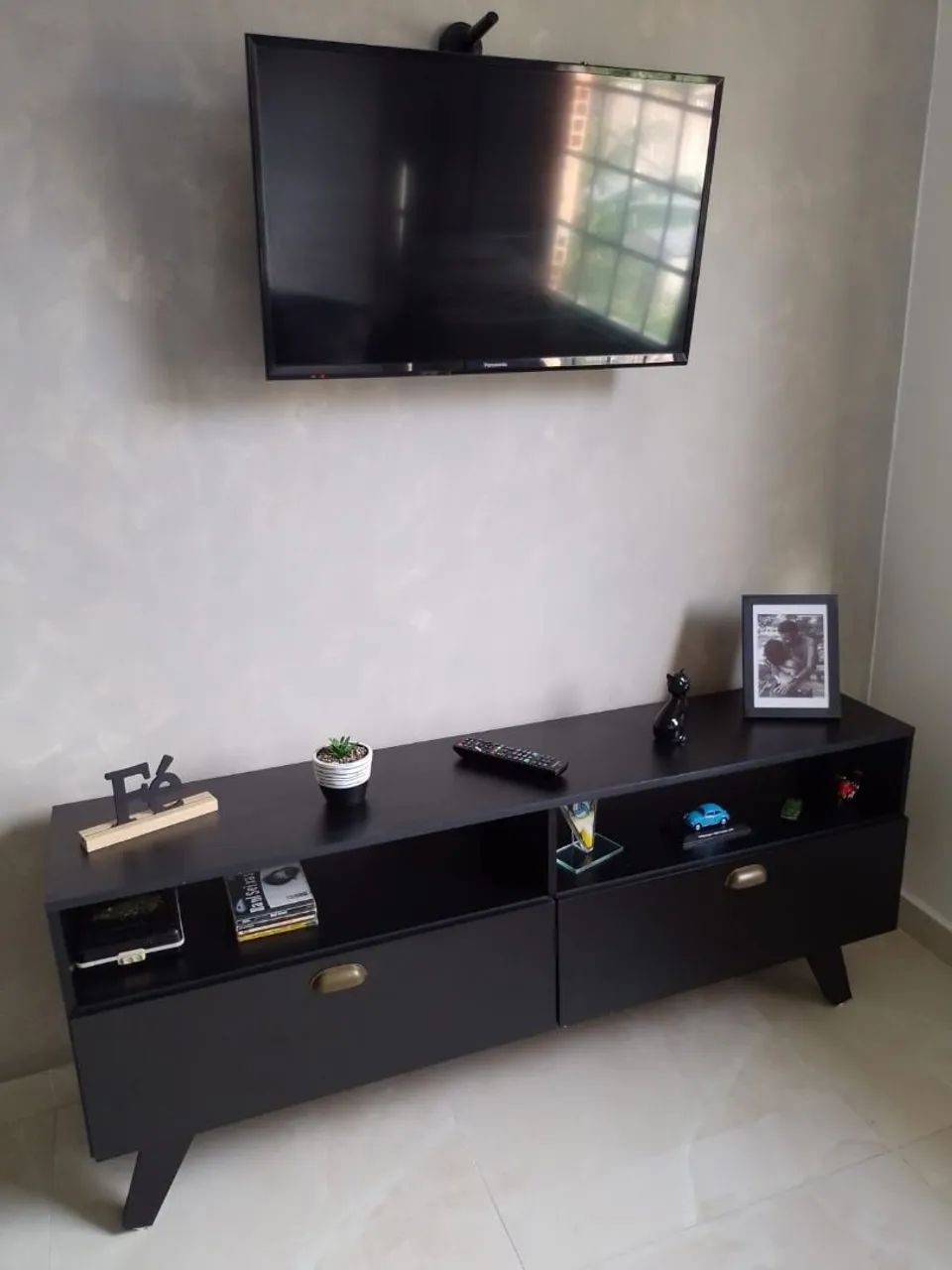Rack para TV 65" com design moderno e funcional 100% MDF. Entrega grátis  - Foto 2
