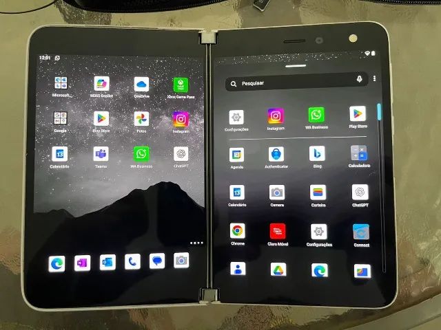 Celular Surface Windows com 256GB de memória, 08GB de RAM modelo 2022