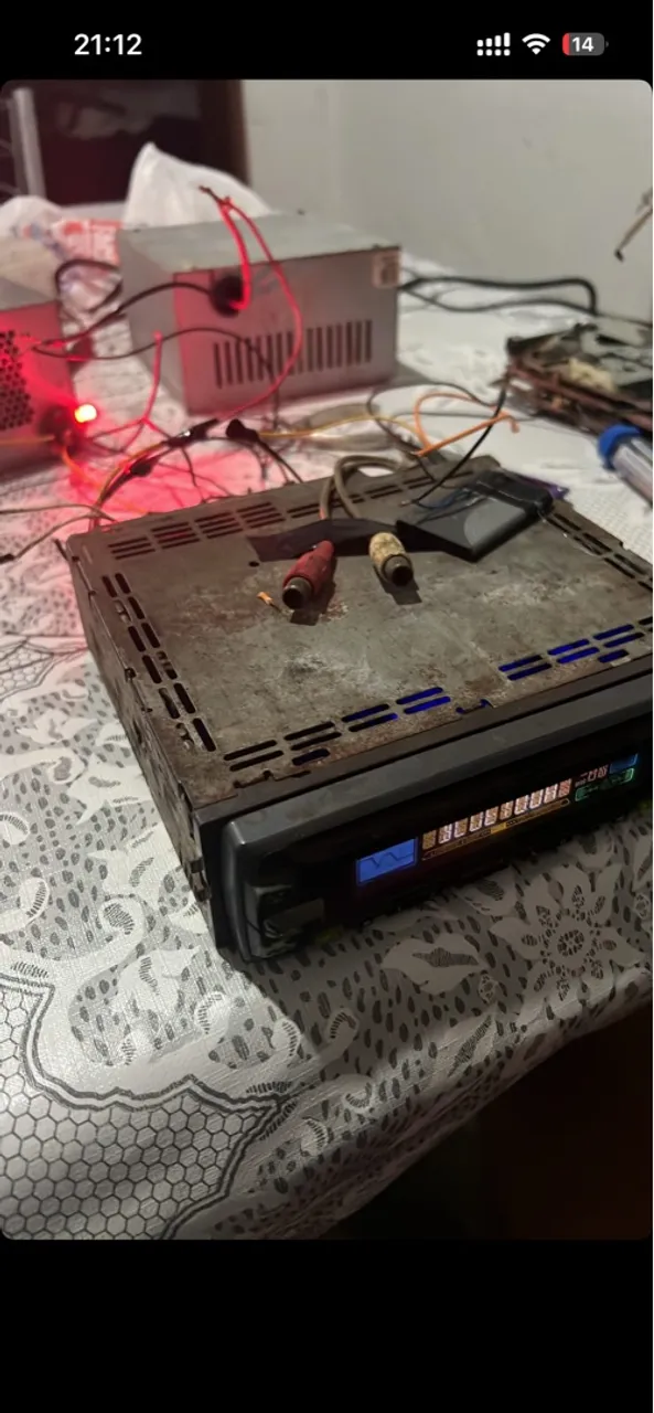 vendo pioneer original DEH P4050 com bluetooth