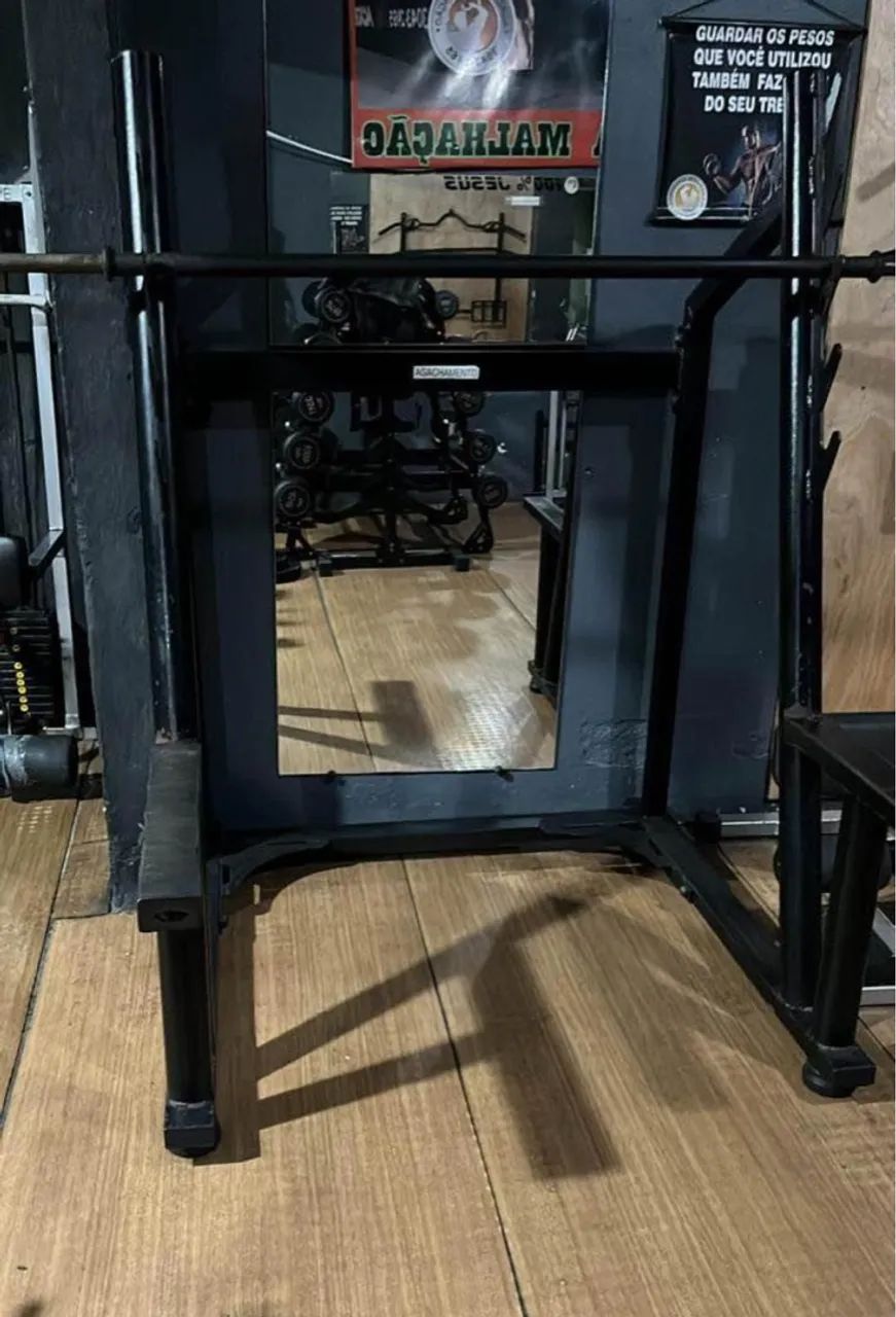 Vendo aparelho de agachamento com segurança  - Foto 3