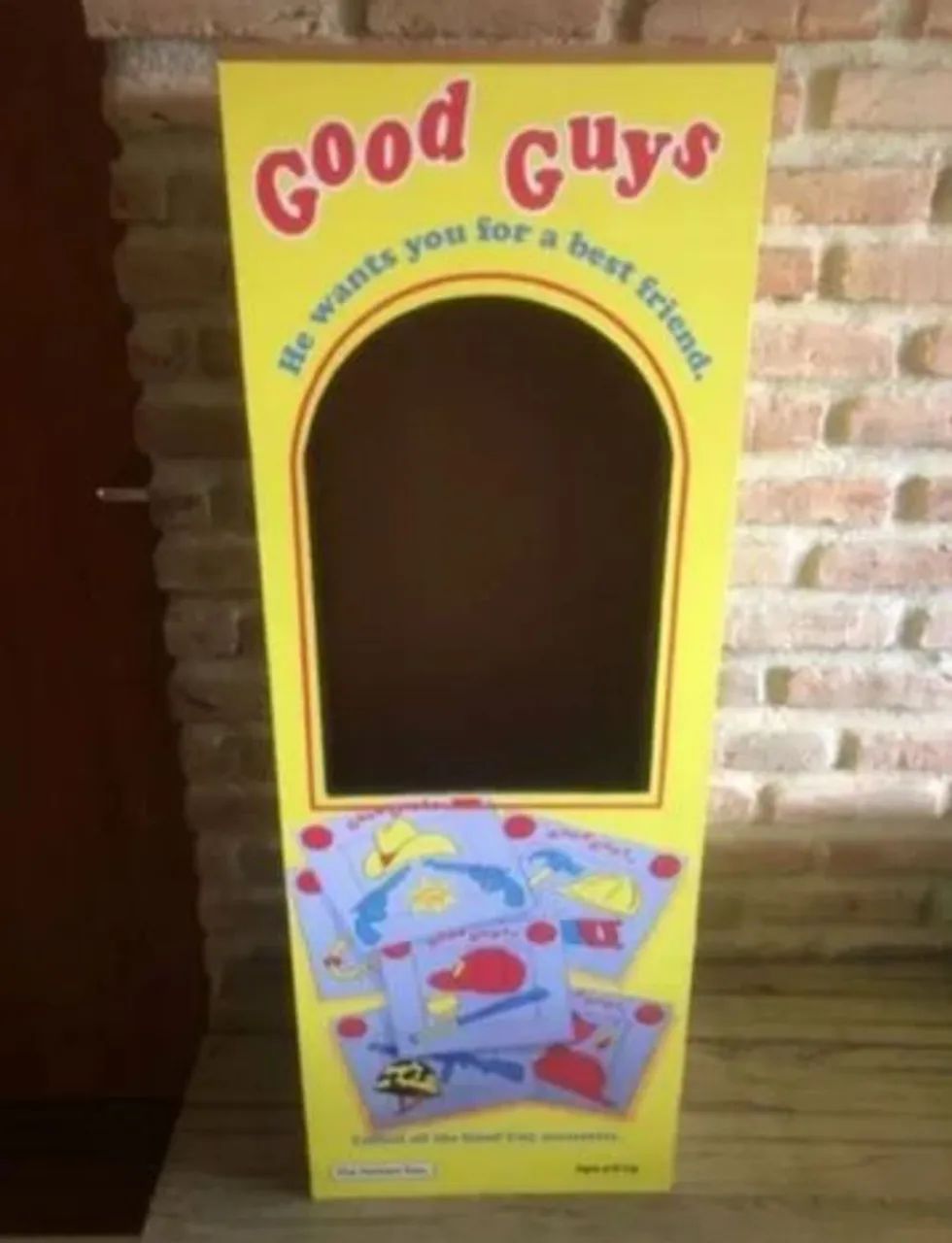 Embalagem Good Guys - Brinquedo Chucky
