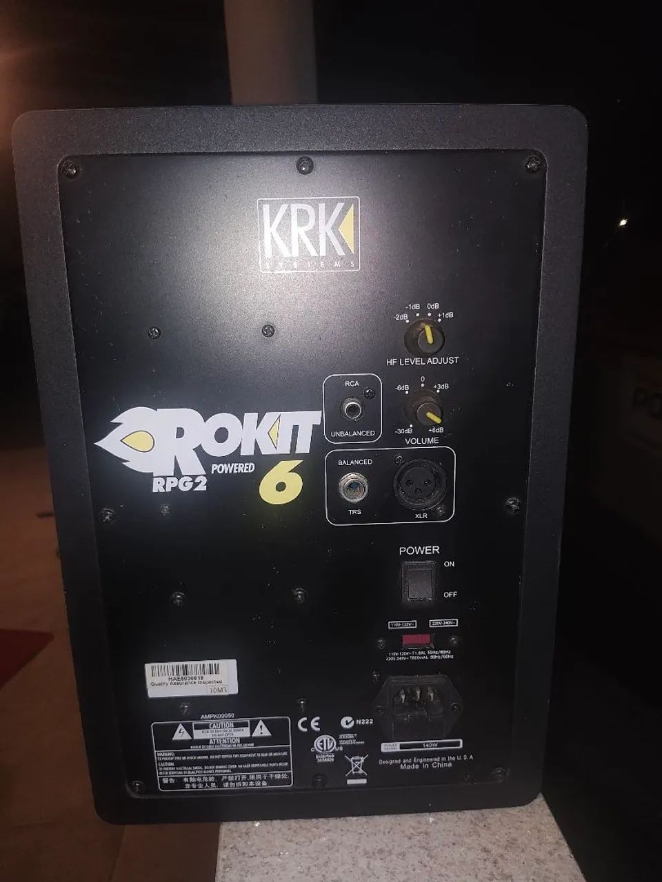 Monitor de Estúdio KRK Rokit 6 G2 (PAR)