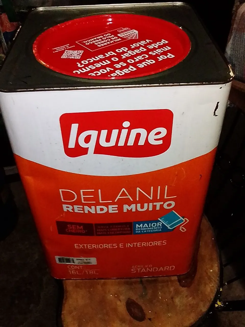 Tinta Acrílica Delanil Rende Muito - 16L