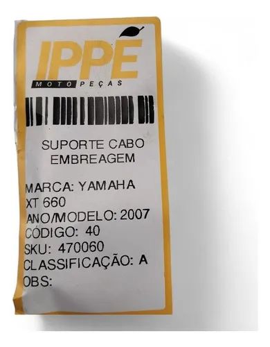 Suporte Cabo Embreagem Yamaha Xt 660 2007 - Foto 5