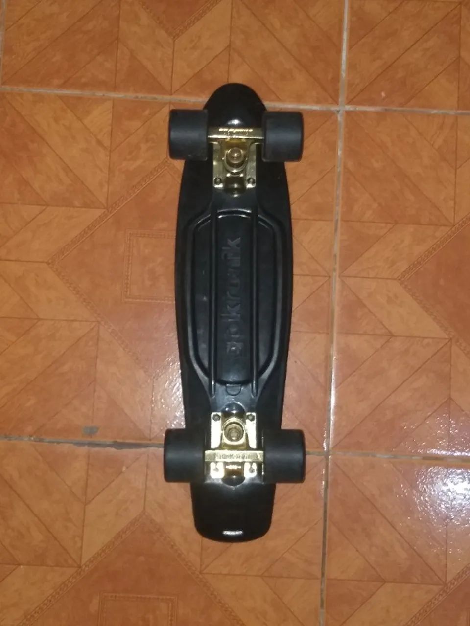 Skate Mini Cruiser Kronik Prof (Série Gold) (Edição Limitada e Novo) - Foto 3