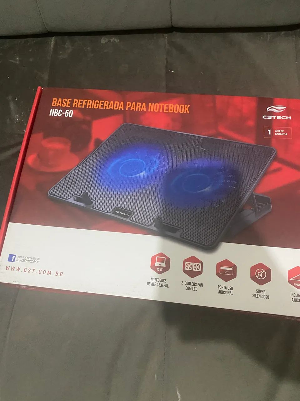 Base refrigerada para notebook 