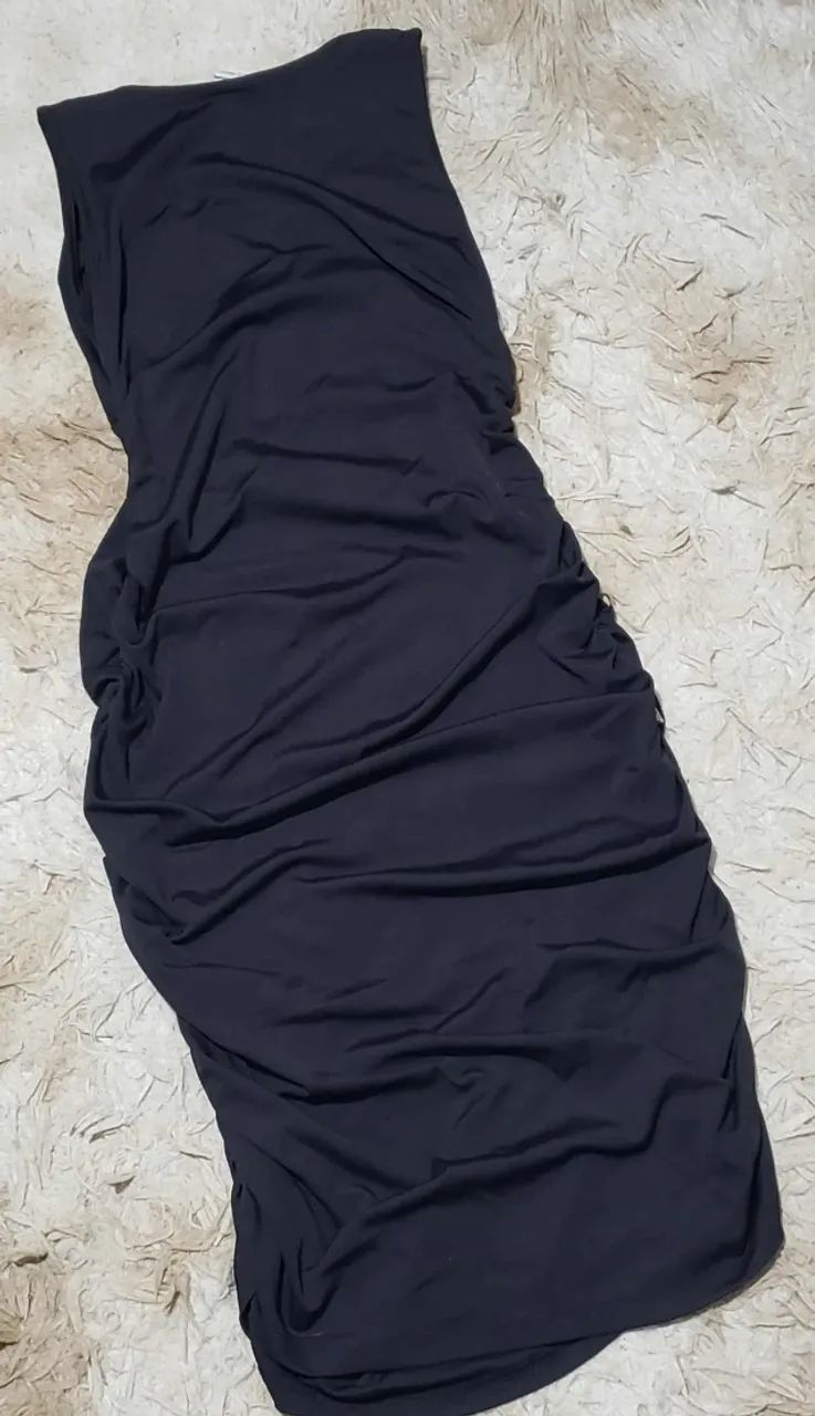 Vesido mide Drapeado (Zune jeans) M - Foto 3