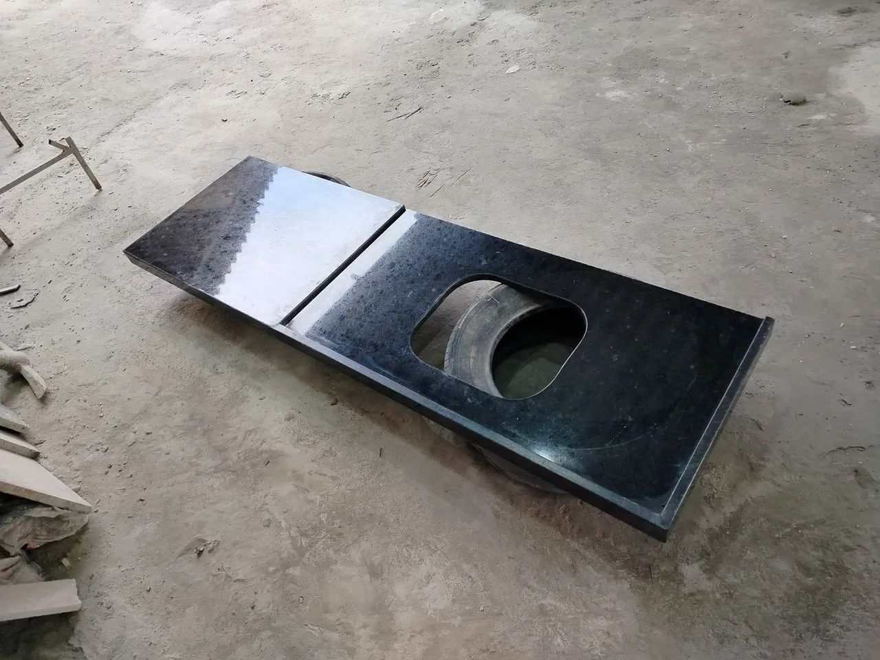 Cuba de aço inox para pia - Foto 4