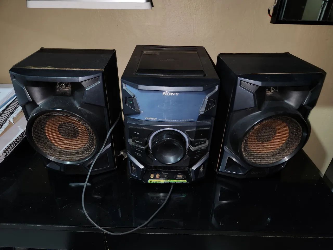 Mini system sony