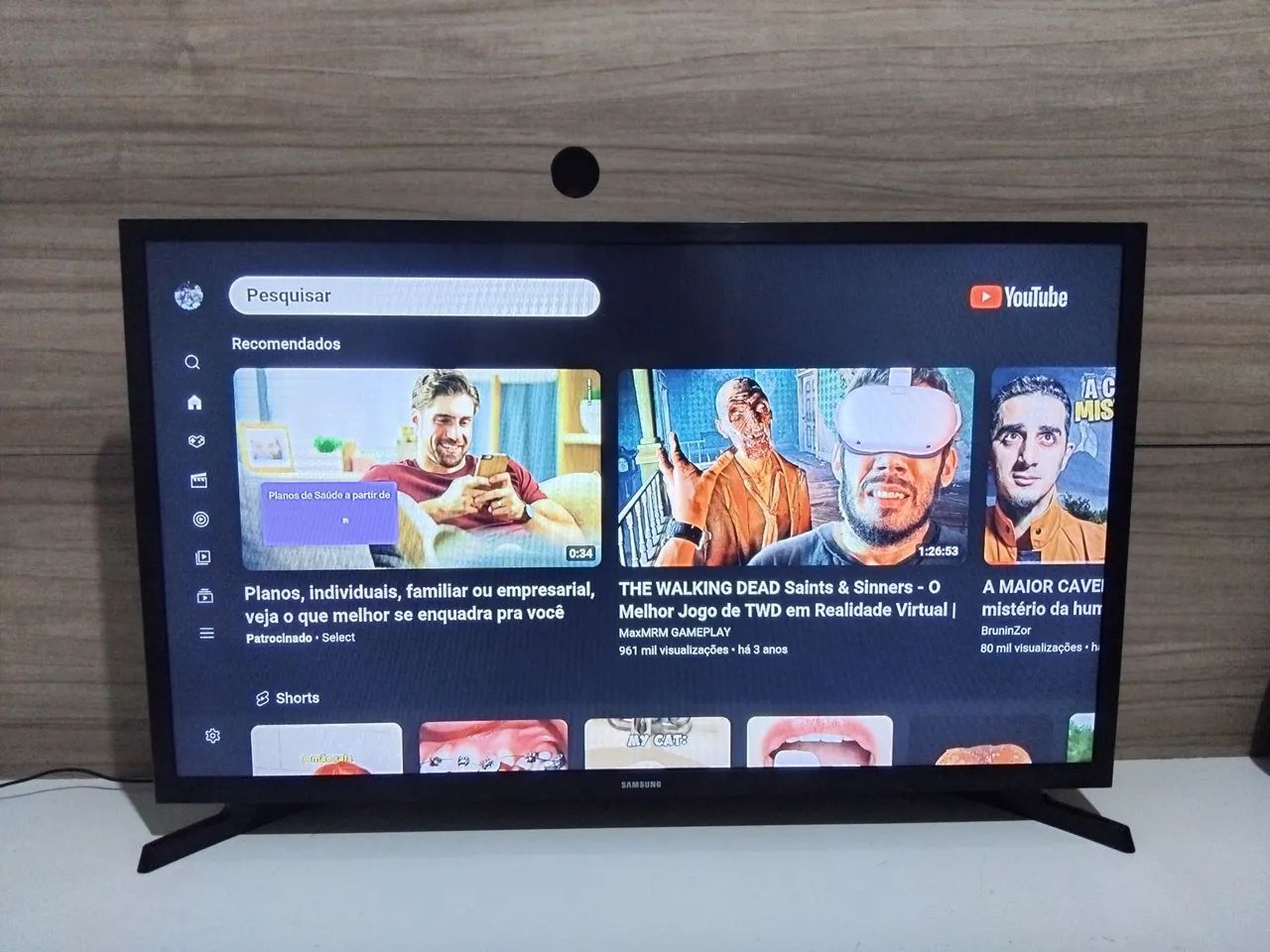 Smart tv samsung 32" modelo novo - Foto 5