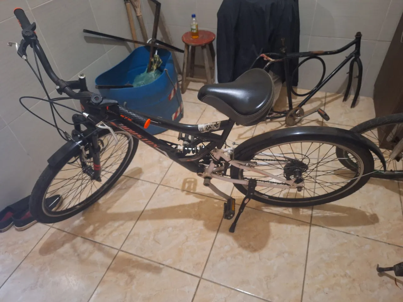 Bicicleta bem cocervada