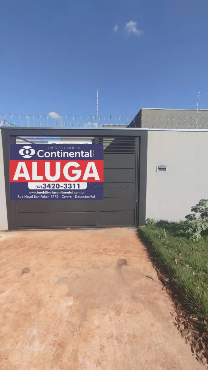 Casa Residencial para Locação em Dourados-MS.