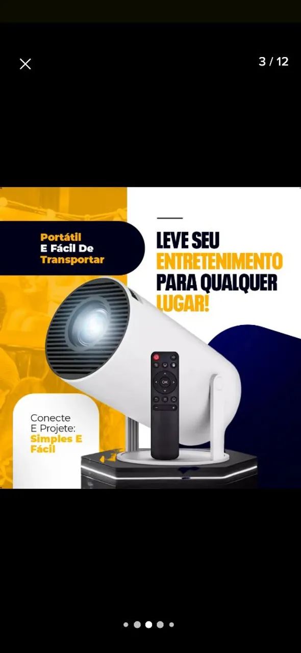 PROJETOR NOVO DIRETO DA LOJA  - Foto 3