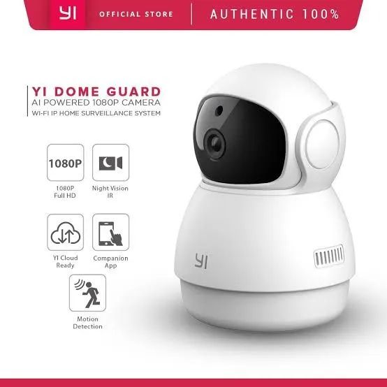 Câmera de Segurança Wi-Fi YI Dome Guard 1080P - Foto 4