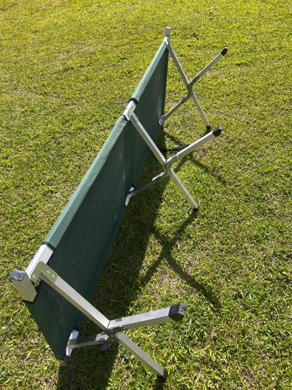 Cama Jungle Guepardo Verde Dobrável até 120kg - Foto 2