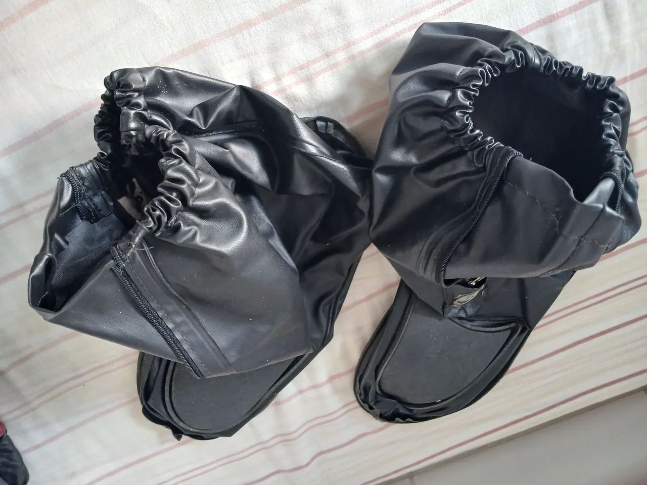 Bota impermeável para motociclista  - Foto 3