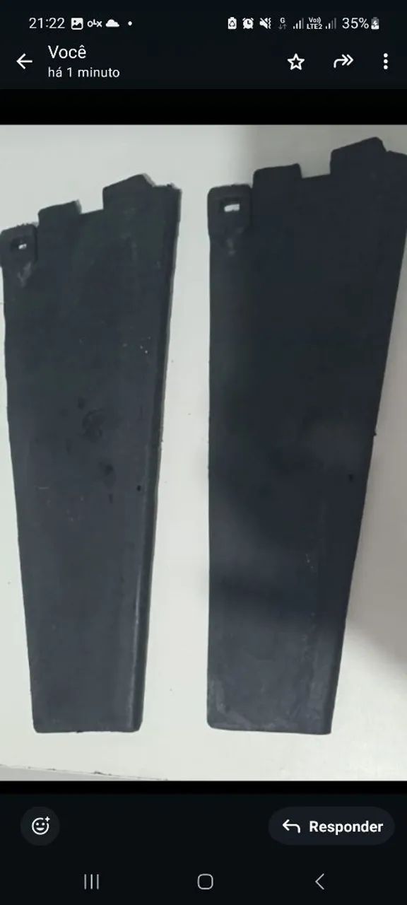 Par de Barbatanas do miragem drive do caiaque hobie - Foto 2