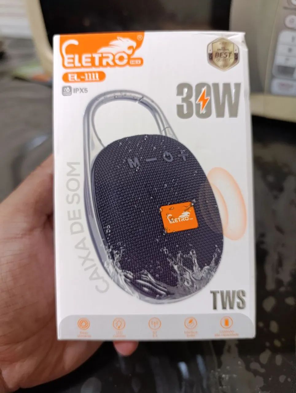 Caixa de som Bluetooth 