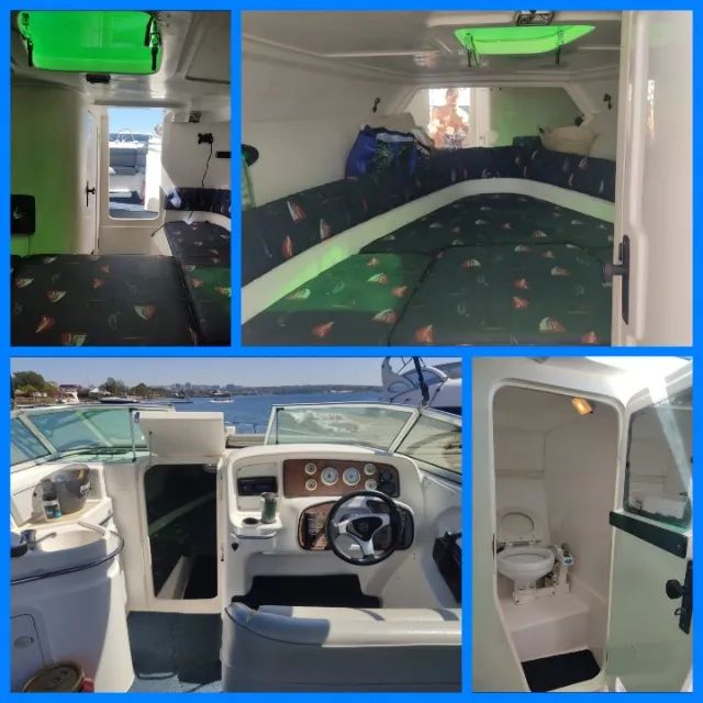 Lancha HD - 26 pés - Cabinada com banheiro - Foto 3