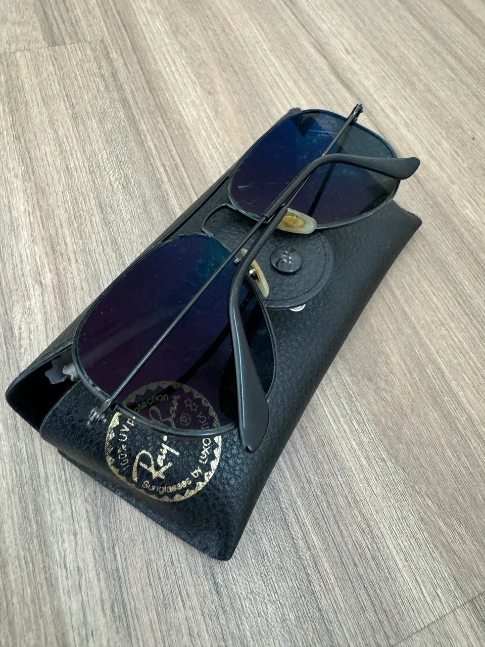 Óculos Ray Ban Aviador Aviator Polarizado Original  - Foto 4