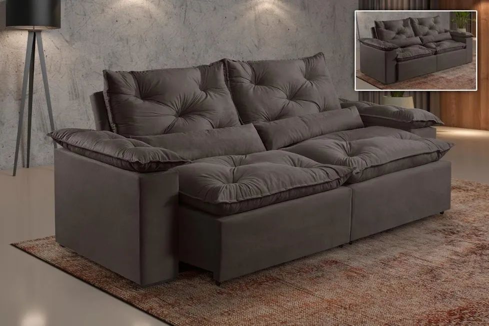 Sofá Grécia 2,30m !! Tr11m - Foto 2