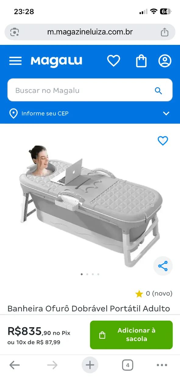 Banheira Dobrável 64840811358594121