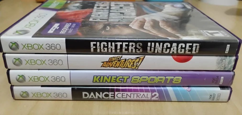 Kinect Xbox 360 + jogos - Foto 2