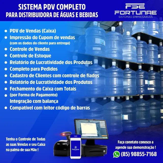 SISTEMA PARA SUA DISTRIBUIDORA DE ÁGUAS