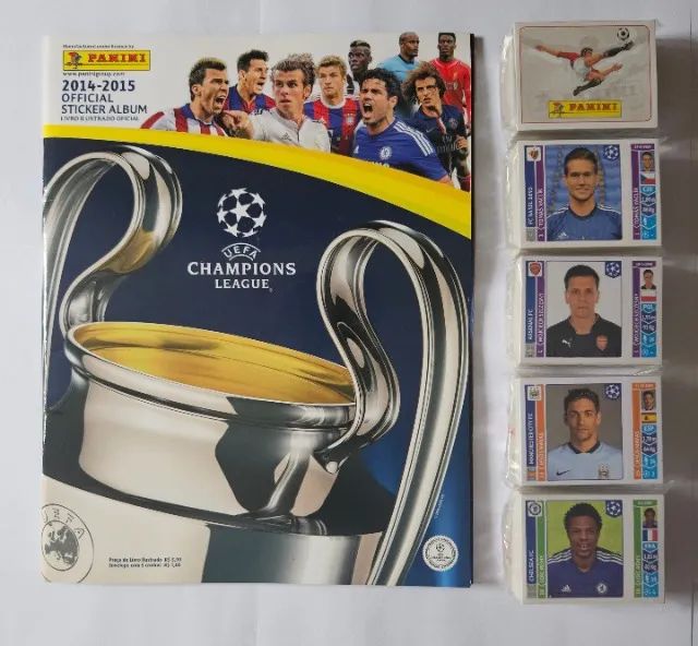 Álbum Champions League 2014-2015 - Capa Normal - Completo - Figurinhas Soltas. - Foto 2