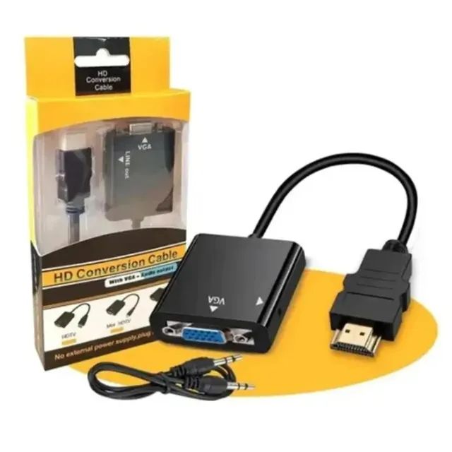 Cabo Conversor HDMI para VGA - HV100
