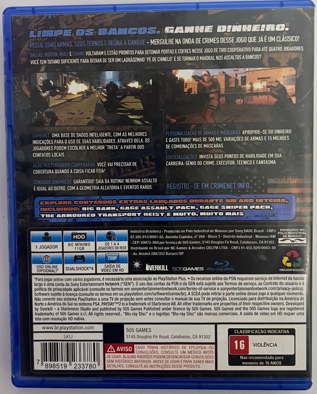 Pay day 2 - PS4 - Foto 3