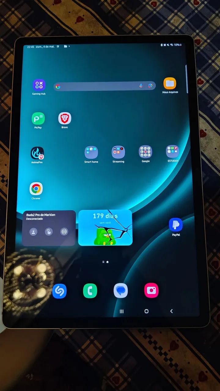 Tablet Samsung Galaxy Tab S9 FE+ Wifi, 128GB, 8GB RAM, Tela Imersiva de 12.4"