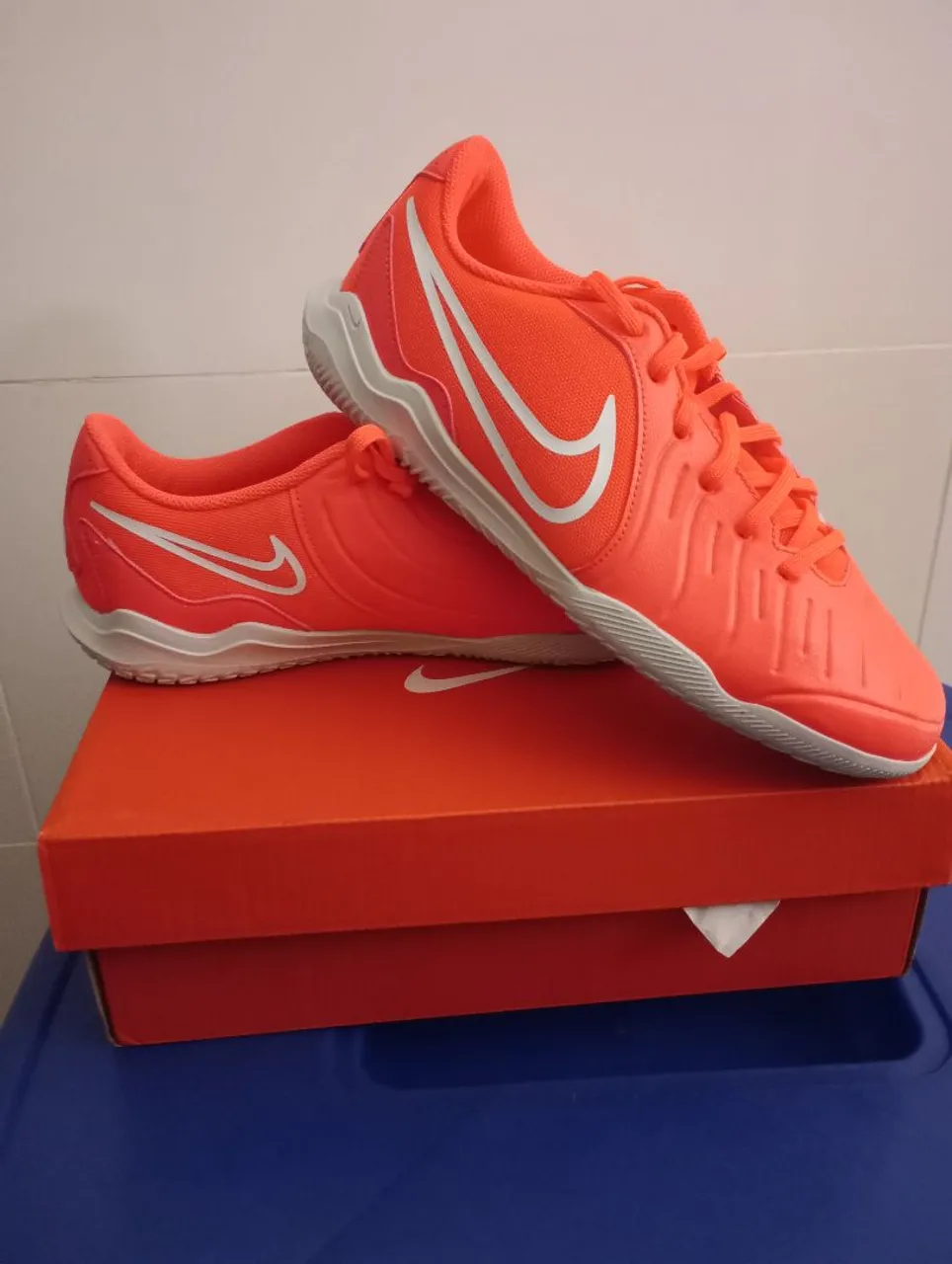Tênis Nike Futsal Laranja - Novo!