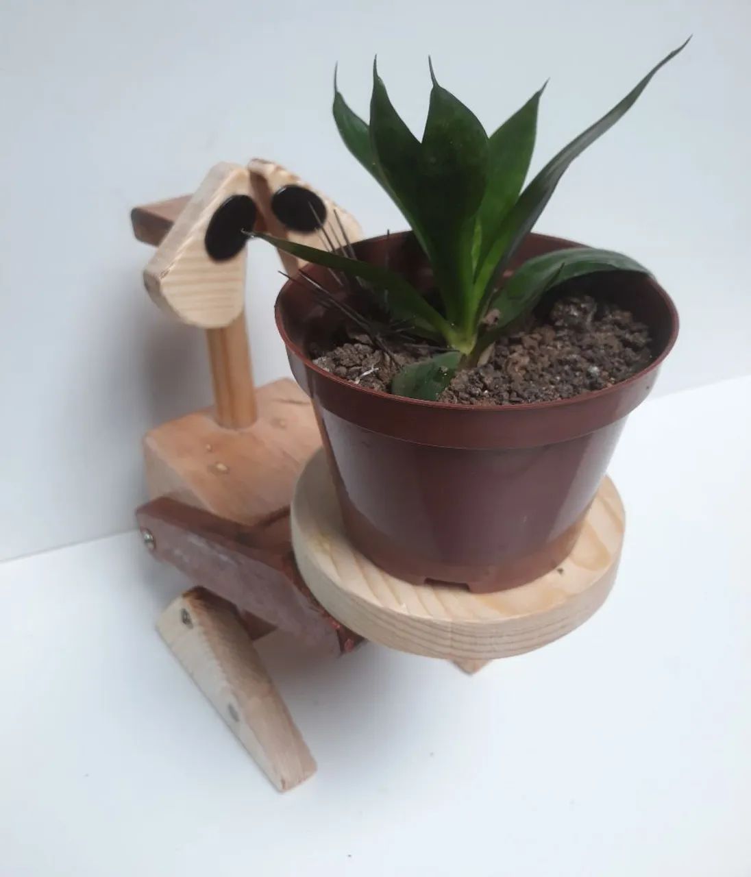 Lindo expositor  temático  para pequenos vasos de plantas ou outros objetos.  - Foto 3