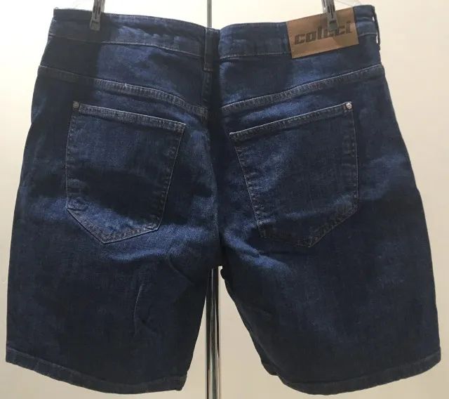 Bermuda Jeans Reta Davi Colcci Tamanho 46 - NOVA - Foto 2