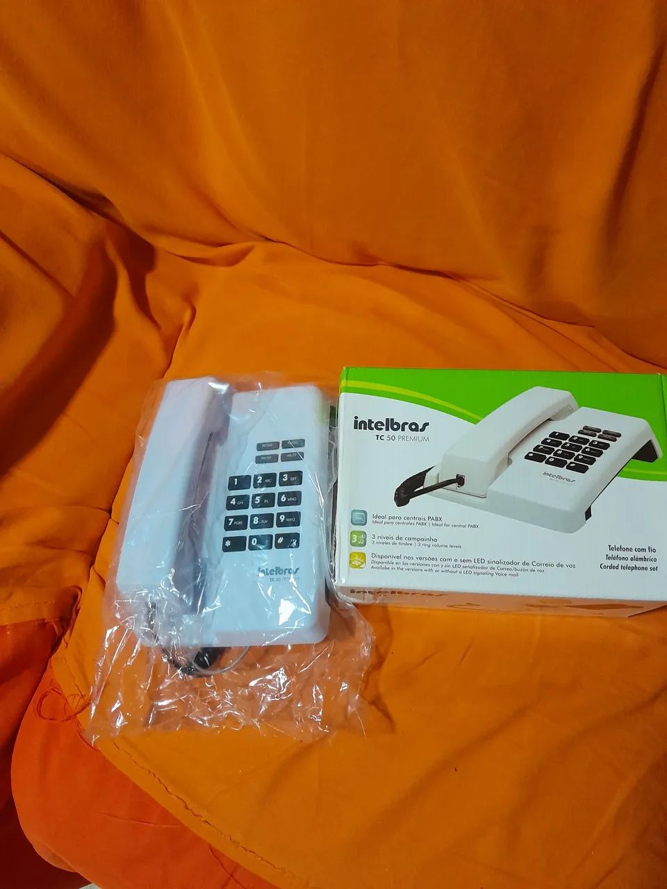 Telefone intelbras fixo tc50 premium para pabx ou condomínio escritório  - Foto 2