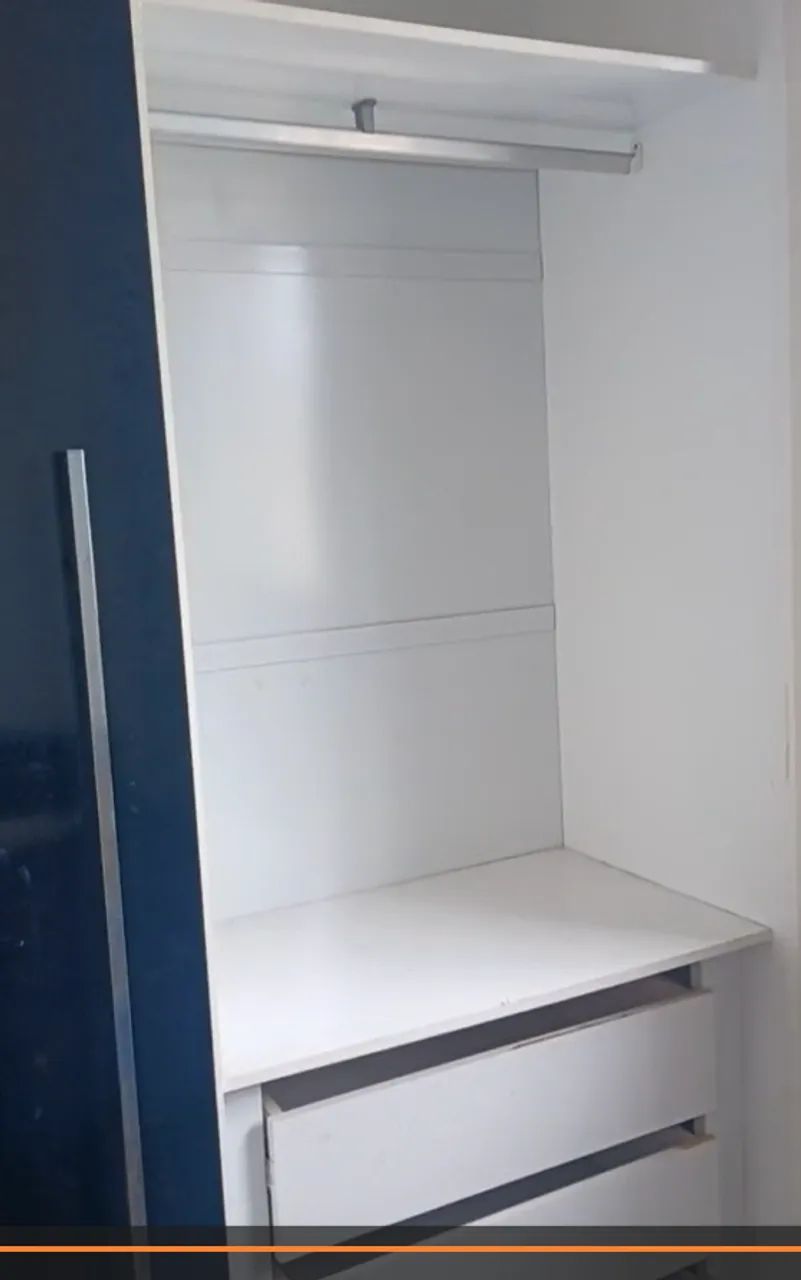 Guarda roupa em MDF e vidro  - Foto 4