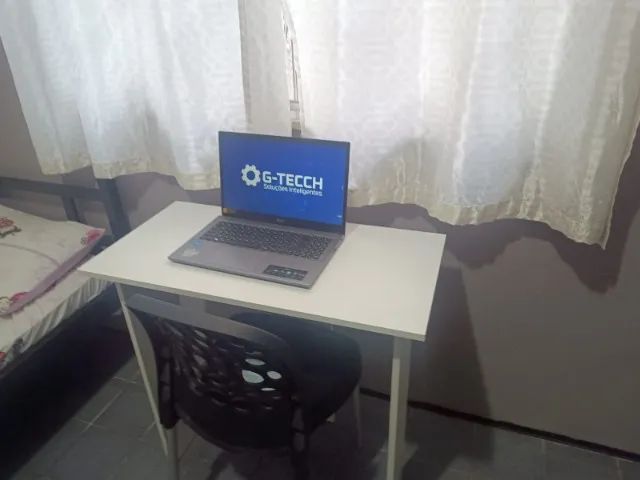 Escrivaninha NOVA Mesa de Escritório Multiuso para Notebook Estudo Computador Home Office - Foto 3