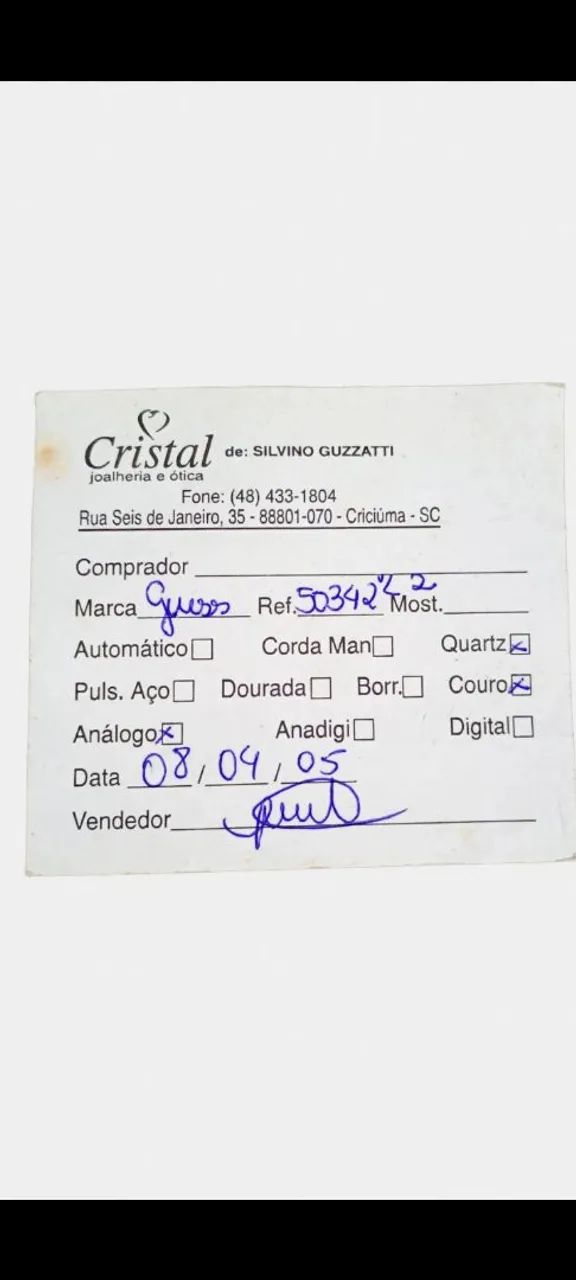 Relógio Guess original Vintage  - Foto 4